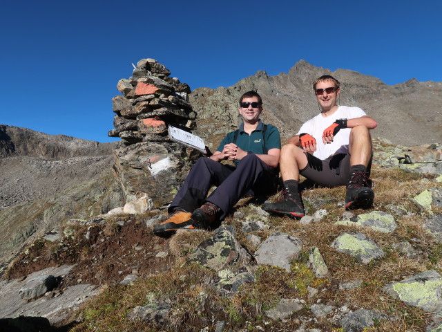 Ronald und ich im Schrankar (16. Sep.)