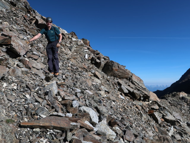 Ronald zwischen Gei&szlig;lehnscharte und Gei&szlig;lehnkopf (16. Sep.)