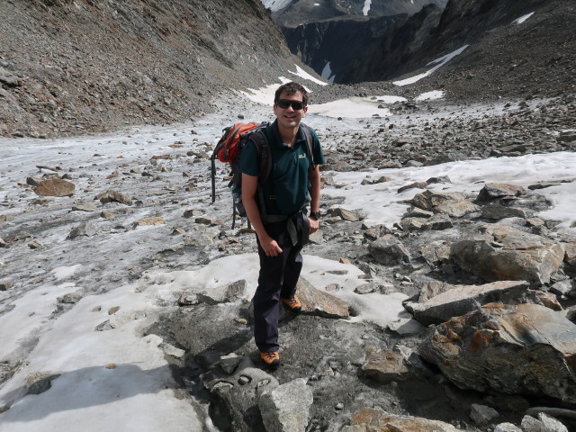 Ronald am Gr&uuml;ne Tatzen-Ferner (16. Sep.)