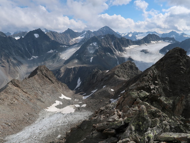 vom Hohen Seeblaskogel Richtung Süden (16. Sep.)