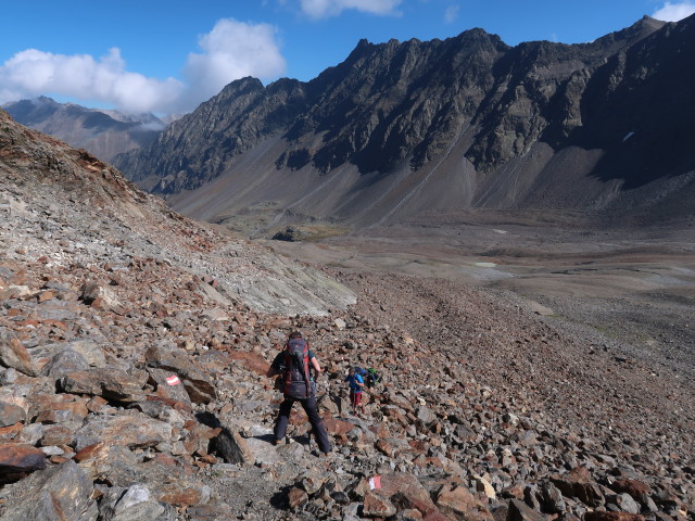 Ronald am Gubener Weg im Zwieselbachtal (17. Sep.)