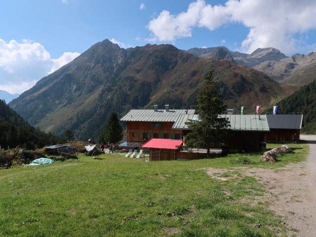 Guben-Schweinfurter-H&uuml;tte, 2.028 m (17. Sep.)