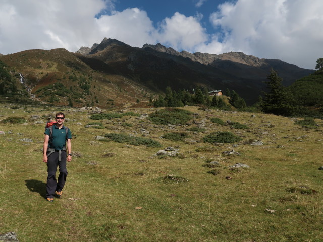 Ronald am Weg 142 auf der Gro&szlig;-Horlachalm (17. Sep.)