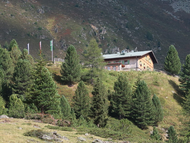 Guben-Schweinfurter-H&uuml;tte, 2.028 m (17. Sep.)
