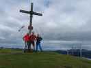 Gaby, ich und Tessa am Maurerkogel, 2.074 m (23. Sep.)