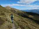 Gaby am Weg 19 zwischen Hochsonnberg und Klammscharte (23. Sep.)