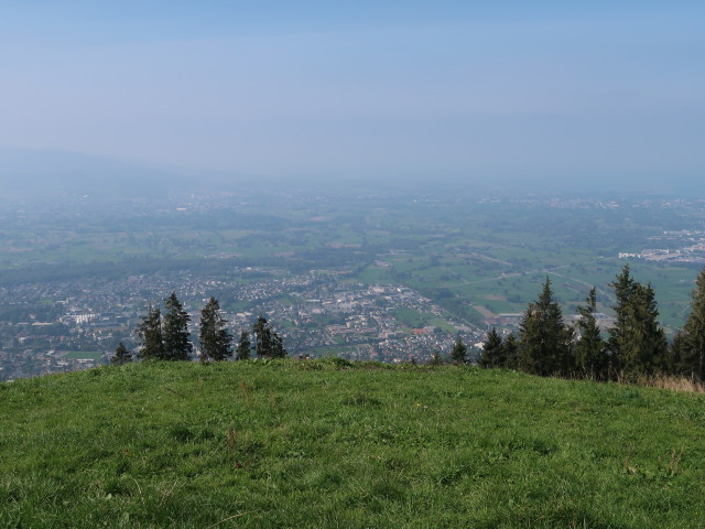 Rheintal von der Schwendealpe aus (29. Sep.)