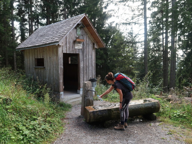 Romy beim K&uuml;hl-Br&uuml;nnele, 1.112 m (29. Sep.)