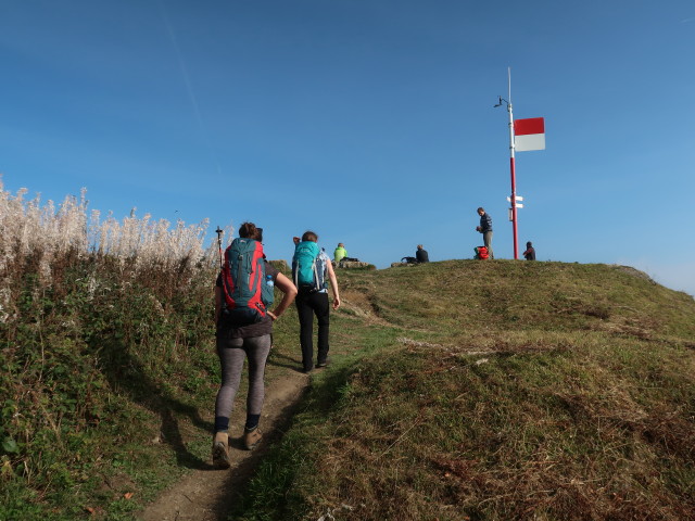 Romy und Sabine am Hochälpele, 1.463 m (29. Sep.)
