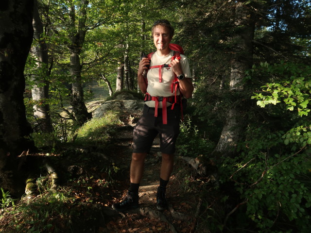 Ich zwischen Hoch&auml;lpele und Gschwendtalpe (29. Sep.)