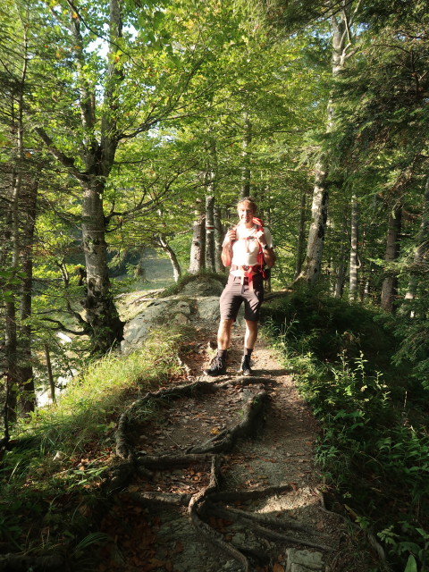 Ich zwischen Hoch&auml;lpele und Gschwendtalpe (29. Sep.)
