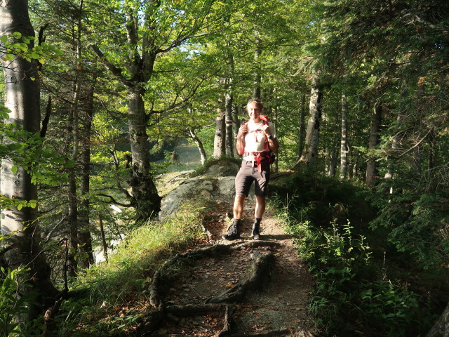 Ich zwischen Hoch&auml;lpele und Gschwendtalpe (29. Sep.)