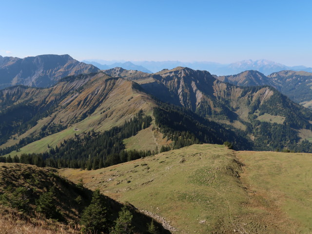 von der M&ouml;rzelspitze Richtung S&uuml;dwesten (30. Sep.)