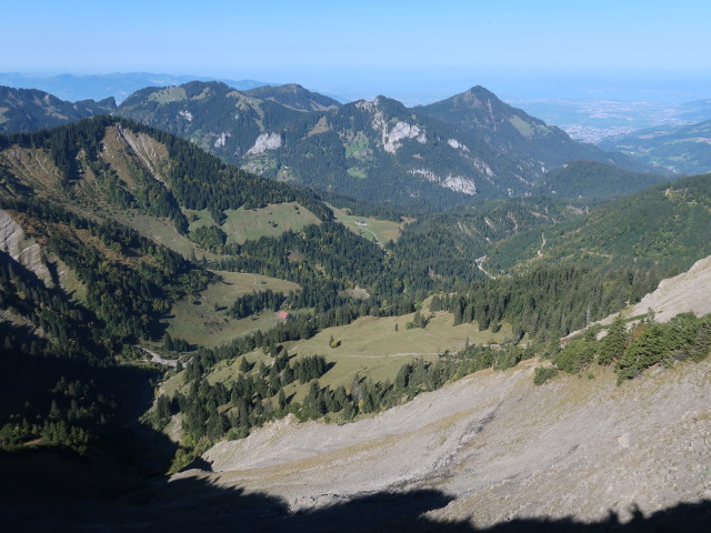 vom Salzb&ouml;denkopf Richtung Nordwesten (30. Sep.)