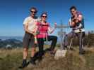 Ich, Sabine und Romy am Leuenkopf, 1.830 m (30. Sep.)