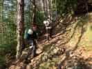 Romana und Ursula zwischen Pitten und Pittentaler Klettersteig