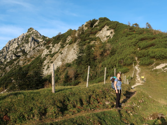 Sabine am Arlingsattel, 1.425 m (6. Okt.)