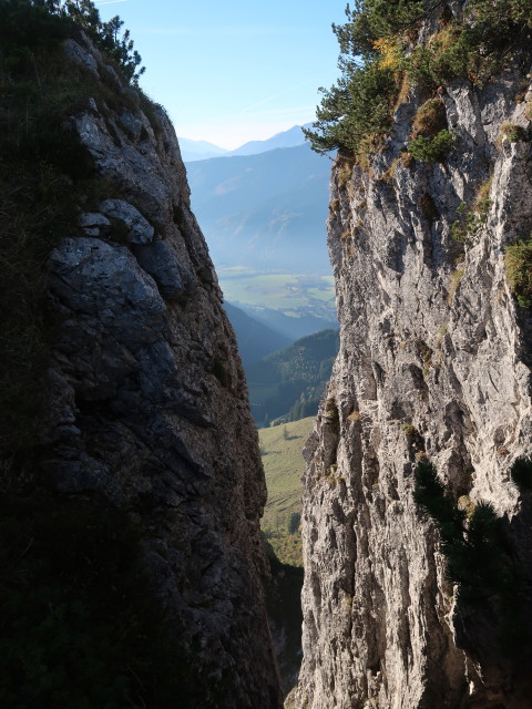 zwischen Arlingsattel und Wildfrauen-Klettersteig (6. Okt.)