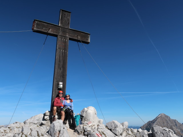 Ich und Sabine am Bosruck, 1.992 m (6. Okt.)