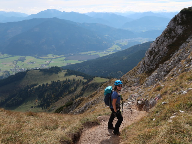 Sabine zwischen Bosruck und Kitzstein (6. Okt.)