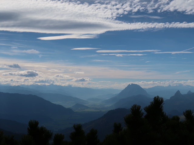 vom Lahnerkogel Richtung Südwesten (6. Okt.)