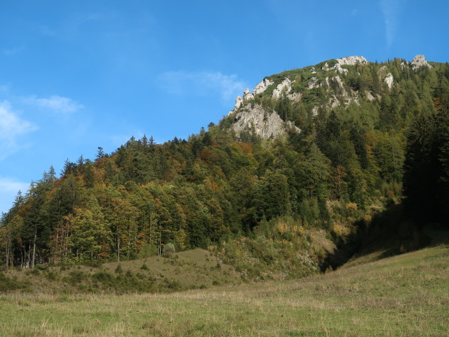 von der Fuchsalm Richtung Osten (6. Okt.)