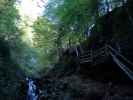 Sabine in der Dr.-Vogelgesang-Klamm (5. Okt.)