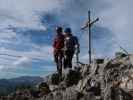 Ich und Sabine am Lahnerkogel, 1.854 m (6. Okt.)