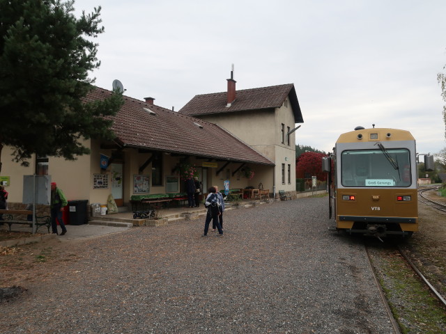 VT8 als R 16905 im Bahnhof Gro&szlig; Gerungs, 679 m
