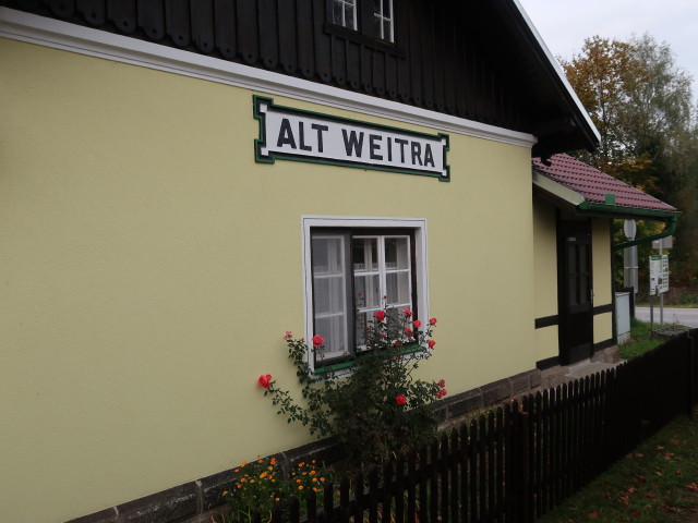 Bahnhof Alt Weitra, 506 m