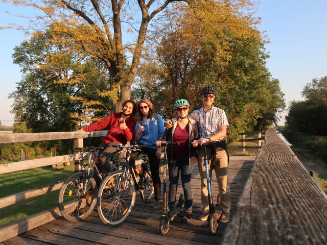 Martin, Hannelore, Sabine und ich bei der Piesting