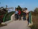 Hannelore, Martin, Sabine und ich auf der Großmittelstraße bei Großmittel