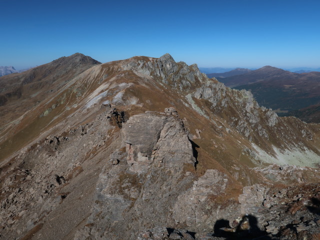 von der Eiskarspitze Richtung Norden (13. Okt.)