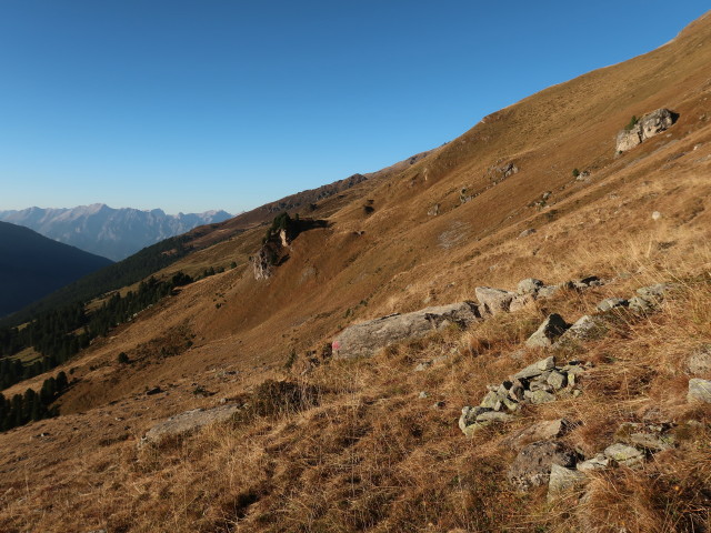 Inntaler H&ouml;henweg 2000 zwischen Krovenzjoch und Kleibenbach (13. Okt.)