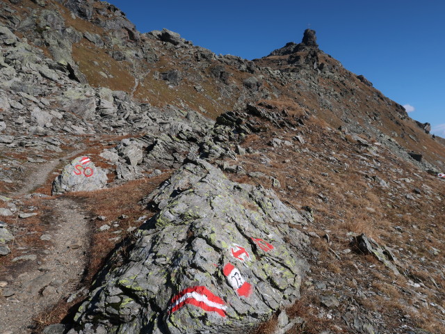zwischen M&ouml;lsjoch und Naviser Sonnenspitze (14. Okt)