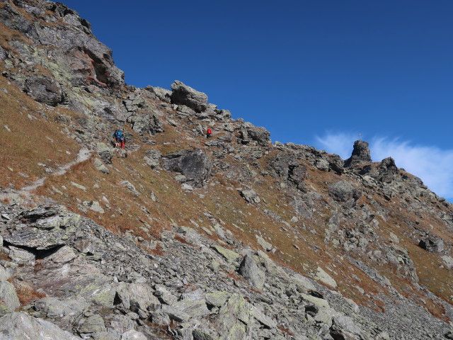 zwischen Naviser Sonnenspitze und Naviser J&ouml;chl (14. Okt)