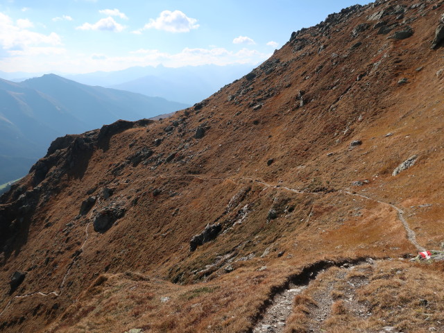 Weg 331 zwischen Naviser J&ouml;chl und Grafmartalm (14. Okt)