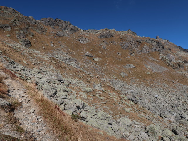 Weg 331 zwischen Naviser J&ouml;chl und Grafmartalm (14. Okt)