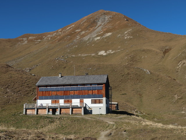 Tilisunahütte, 2.208 m (20. Okt.)