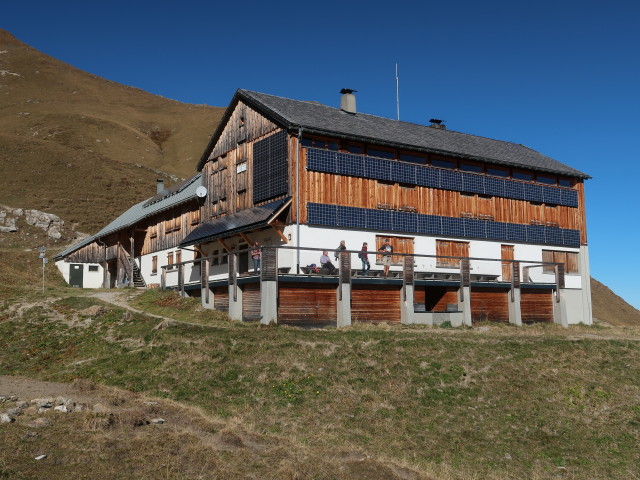 Tilisunahütte, 2.208 m (20. Okt.)