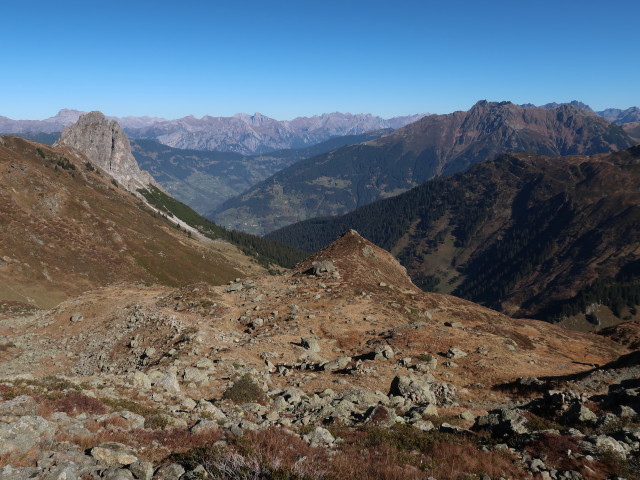 zwischen Tilisunahütte und Schwarzhornsattel (20. Okt.)