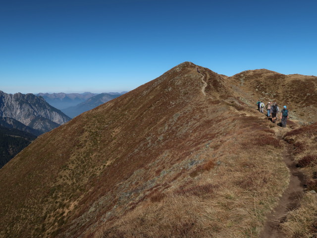 zwischen Schwarzhornsattel und Tschaggunser Mittagspitze (20. Okt.)