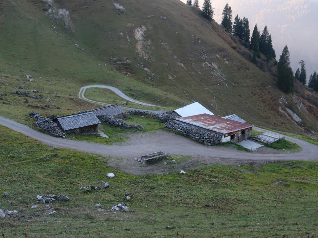 Alpilaalpe, 1.686 m (20. Okt.)