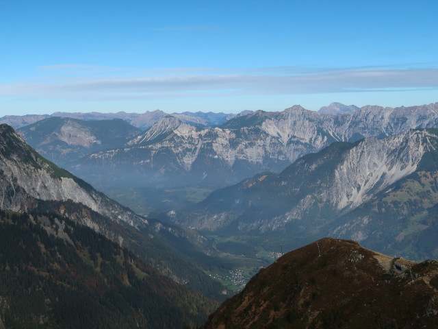 vom Golmer Joch Richtung Nordosten (21. Okt.)