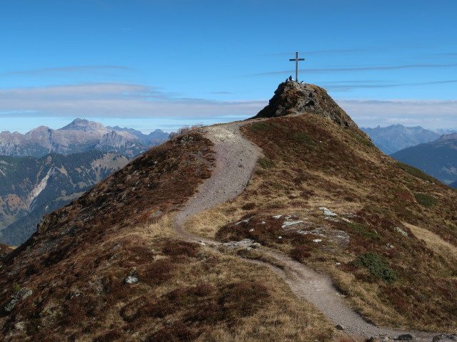 Golmer Höhenweg zwischen Golmer Joch und Latschätzkopf (21. Okt.)