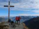 Romy und ich am Golmer Joch, 2.124 m (21. Okt.)