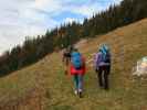 Stefan, Kerstin und Janna beim ehemaligen Baumgartnerhaus, 1.447 m