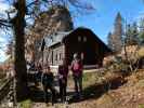 Sabine, Janna und Kerstin bei der Kienthalerhütte, 1.380 m