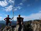 Ich und Stefan am Turmstein, 1.416 m