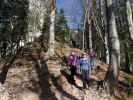 Janna, Sabine und Kerstin zwischen Kienthalerhütte und Jakobsquelle